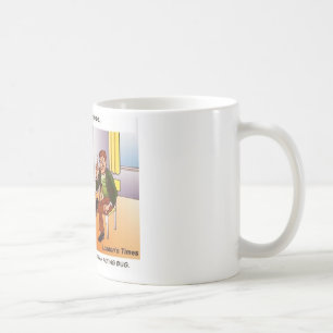 Taza De Café Camisetas divertidas de dibujos animados de insect