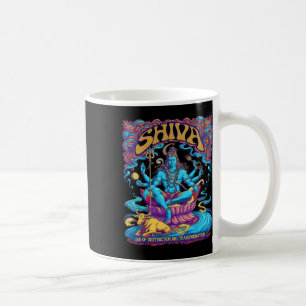 Taza De Café Camisetas Espirituales Shiva Hindu Dios Hombres Mu
