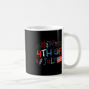 Taza De Café Camisetas Feliz 4 De Julio Niños Patrióticas Ameri