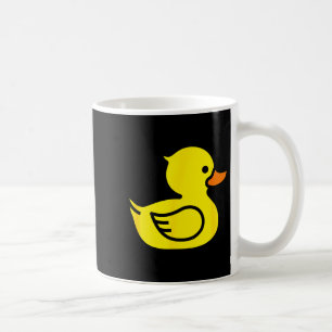 Taza De Café Camisetas Gráficas de Novedad de Pato Amarillo Lin
