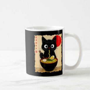 Taza De Café Camisetas gráficas divertidas de gatos de anime ja