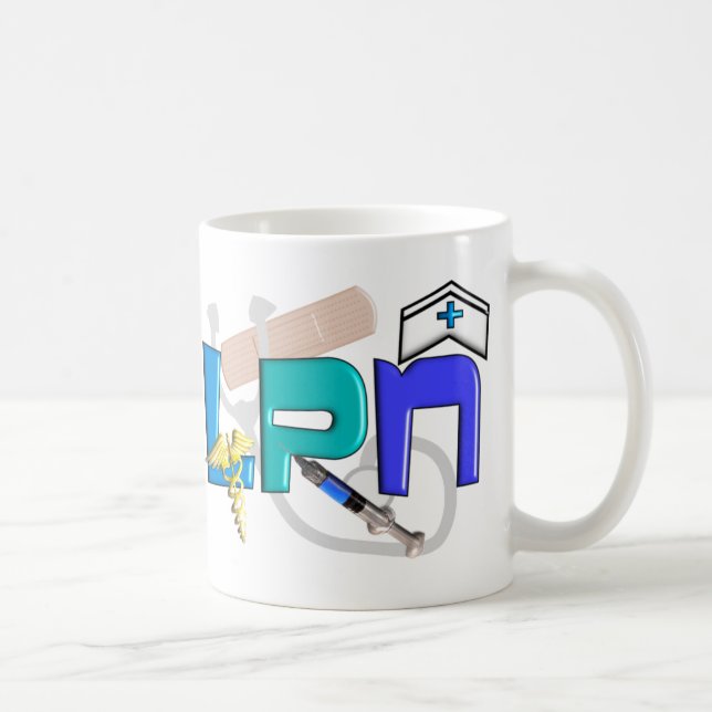 Taza De Café Camisetas y regalos de LPN (Derecha)