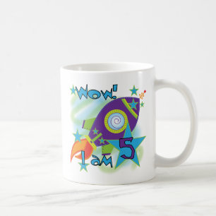 Taza De Café Camisetas y regalos de quinto cumpleaños
