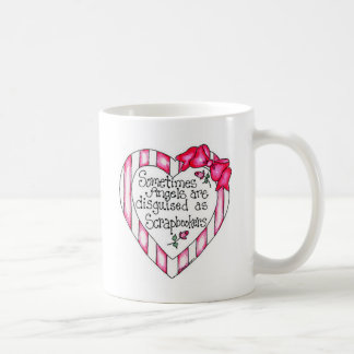 Taza De Café Camisetas y regalos de Scrapbooker del corazón del