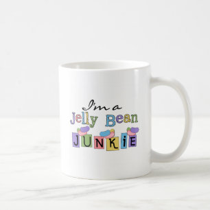 Taza De Café Camisetas y regalos del drogadicto de la haba de