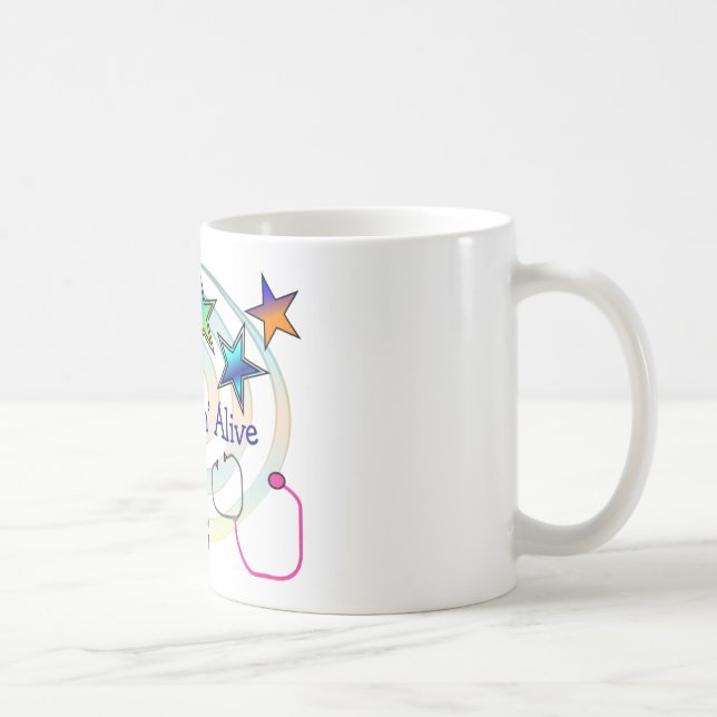Taza De Café Camisetas y regalos divertidos de la enfermera (Derecha)