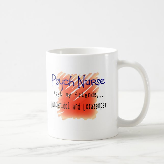 Taza De Café Camisetas y regalos divertidos de la enfermera de (Derecha)