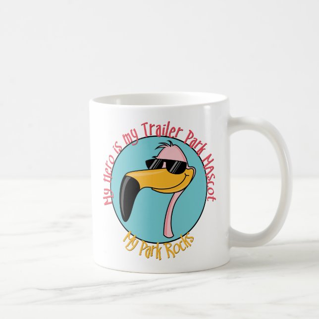 Taza De Café Camisetas y regalos divertidos de Trailer Park (Derecha)