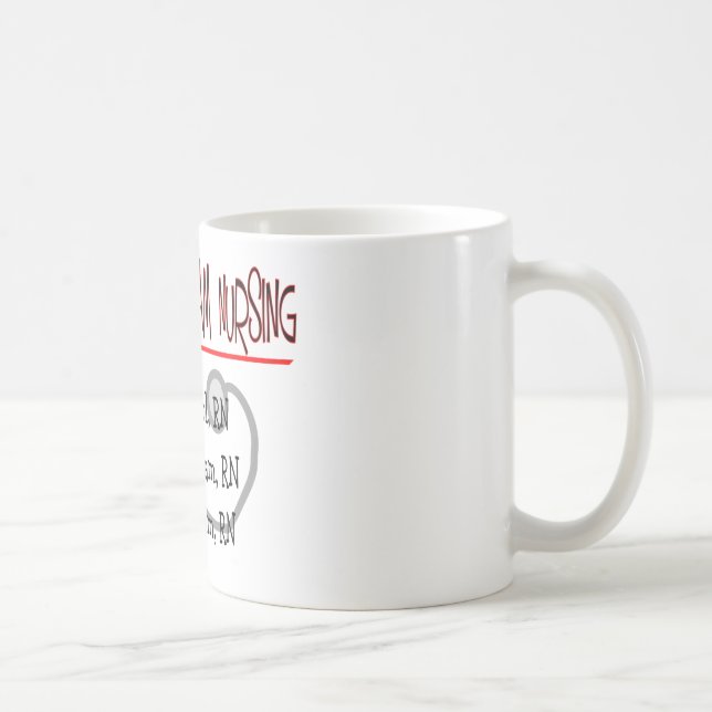 Taza De Café Camisetas y regalos hilarantes de la enfermera (Derecha)