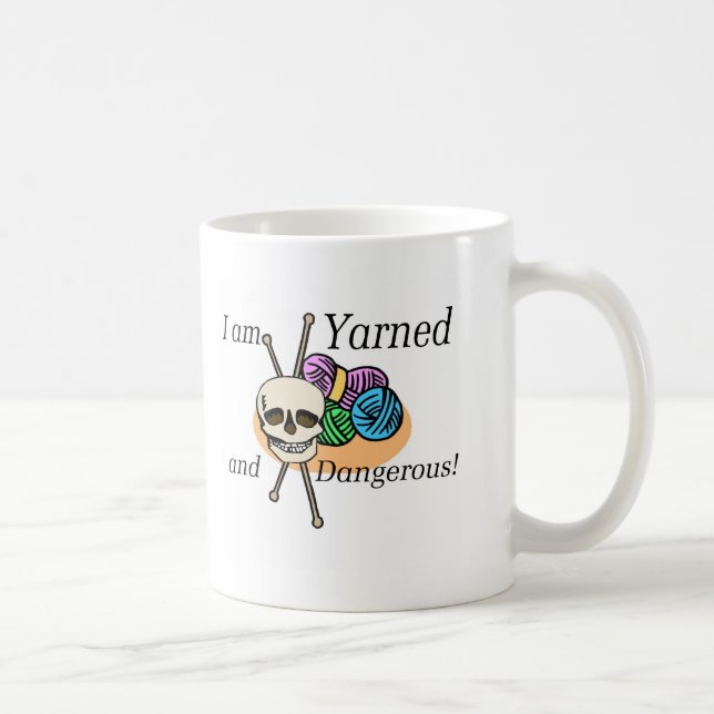 Taza De Café Camisetas y regalos peligrosos y enlatados. (Derecha)