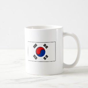 Taza De Café Camisetas y regalos surcoreanos de la bandera