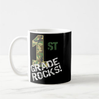 Taza De Café Camo de 1er grado