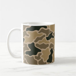 Taza De Café Camo de humedales 