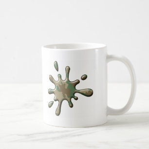 Taza De Café Camo Splat - mySplat.com