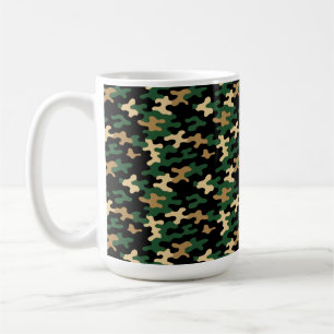 Taza De Café Camo Verde
