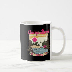 Taza De Café Camp Bach Novia Dama de Honor Retro Camping Desped