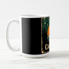 Taza De Café Camp Life – Outdoor Living Nature Pride