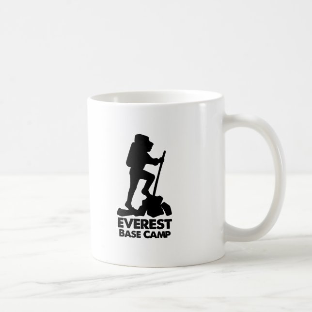 Taza De Café Campamento Base Everest - Café Mug (Derecha)