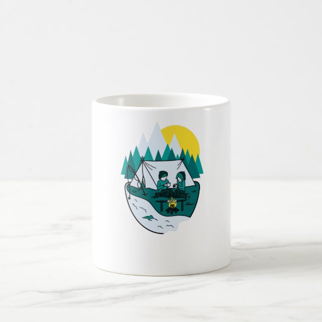 Taza De Café Campamento de Amor (Centro)