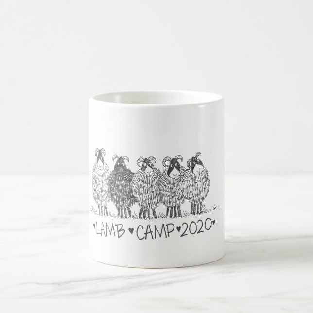Taza De Café Campamento de corderos2020 (Centro)