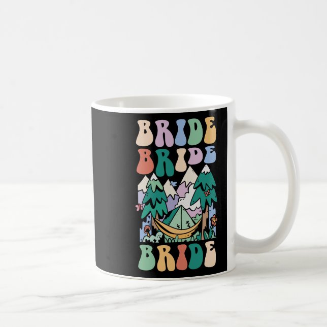 Taza De Café Campamento de despedida de soltera Campamento de f (Derecha)