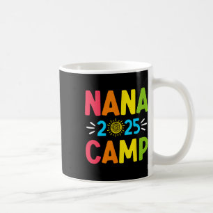 Taza De Café Campamento de Nana 2025 Vacaciones Familiares Vera