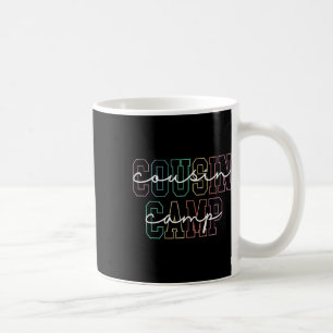 Taza De Café Campamento de primos 2025 Camping Fogata Vacacione