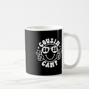 Taza De Café Campamento de primos 2025 Campista Campamento Fueg
