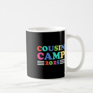 Taza De Café Campamento de primos 2025 Divertido verano familia