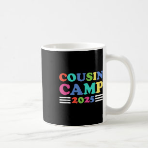Taza De Café Campamento de primos 2025 Divertido verano familia