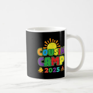 Taza De Café Campamento de primos 2025 Vacaciones familiares Ca
