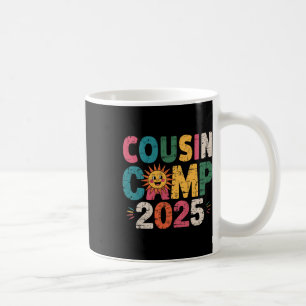 Taza De Café Campamento de primos 2025 Vacaciones familiares Ca