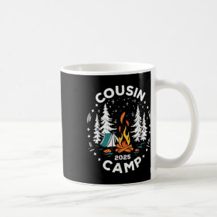 Taza De Café Campamento de Primos de la Tripulación de Verano d