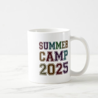 Taza De Café Campamento de Verano para Niños 2025 Equipo de Anf