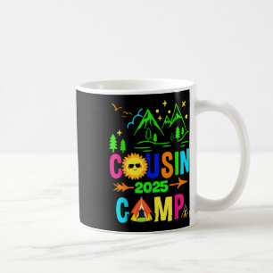 Taza De Café Campamento familiar de verano de la tripulación de