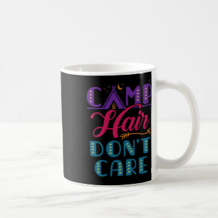 Taza De Café Campamento Pelo No Importa Campamento de Verano Gl