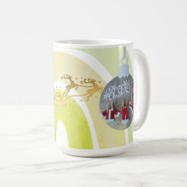 Taza De Café Campana de Navidad Suave Simple Divertida y Linda