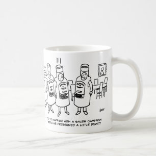 Taza De Café Campaña de Ventas Falta de Dignidad