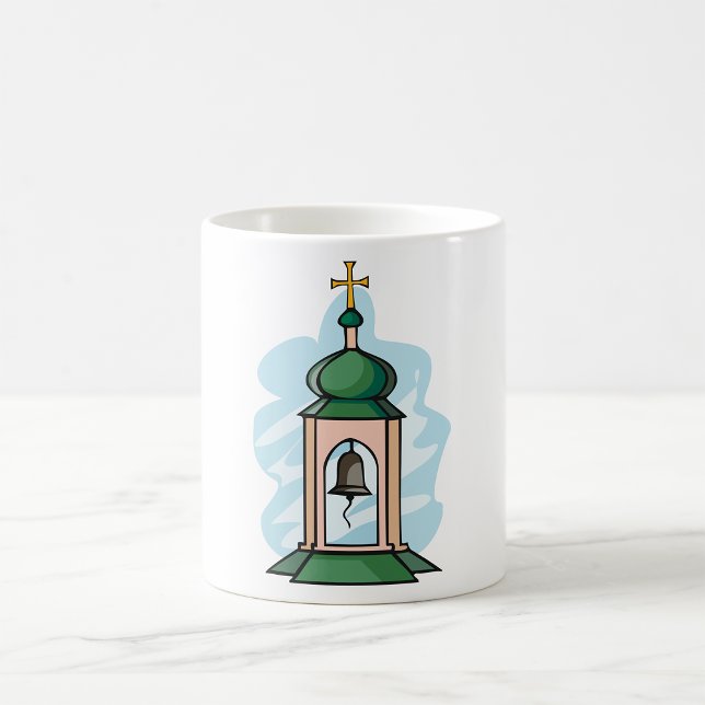 Taza De Café Campanario de la Iglesia Ortodoxa Rústica (Subido por el creador)
