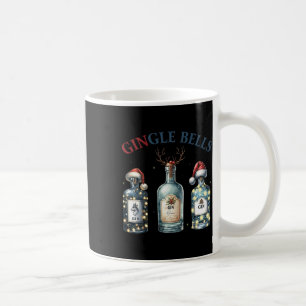 Taza De Café Campanas de Navidad divertidas Gin Gin Bells árbol