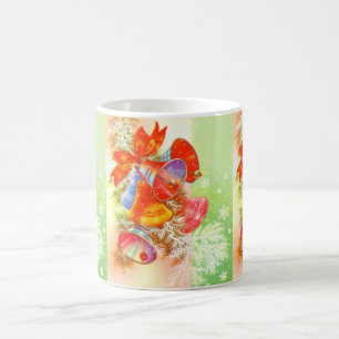 Taza De Café campanas de navidades