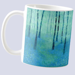 Taza De Café Campanillas de Kent Pintura de Paisaje