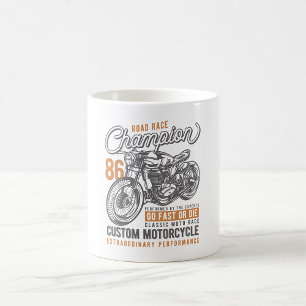 Taza De Café Campeón de Carrera en Carretera