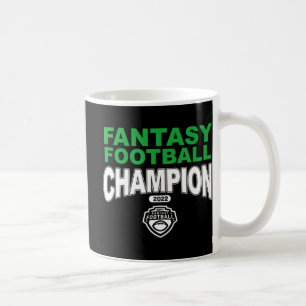 Taza De Café Campeón de Fantasía de Fútbol Veintidós