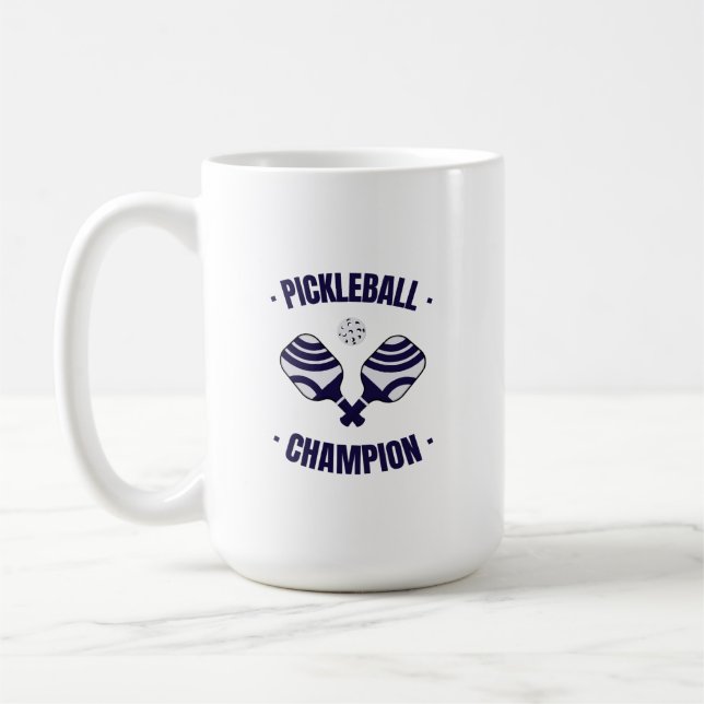 Taza De Café Campeón de pelota de pato (Izquierda)