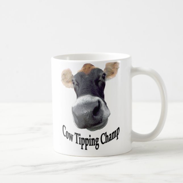 Taza De Café Campeón de puntas de vaca (Derecha)