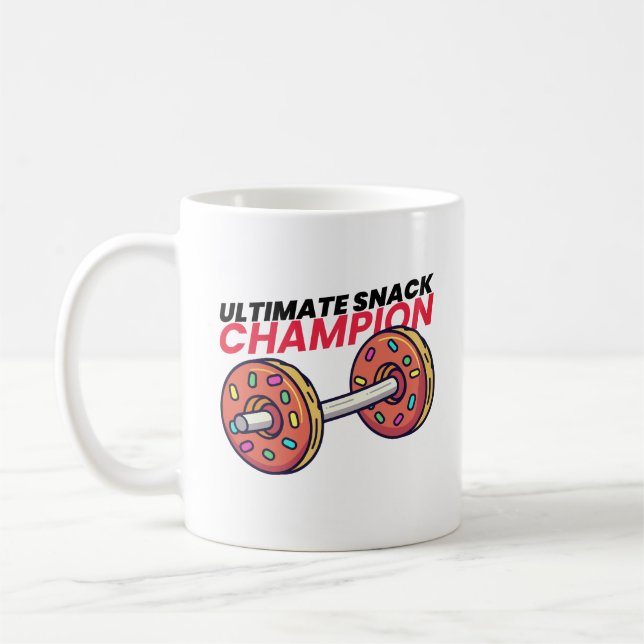 Taza De Café Campeón Definitivo de Snacks (Izquierda)