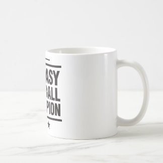 Taza De Café ¡Campeón del fútbol de la fantasía!