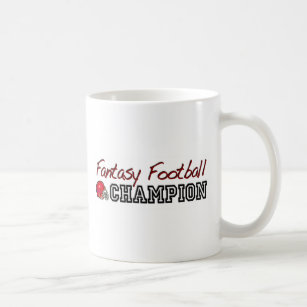 Taza De Café Campeón del fútbol de la fantasía