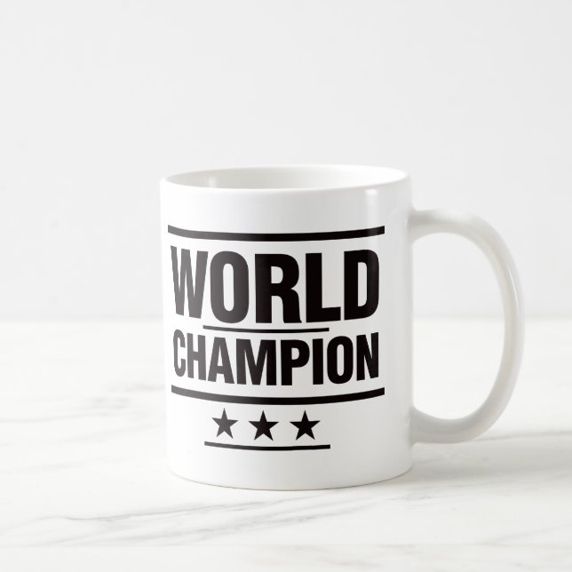 Taza De Café Campeón del mundo (Derecha)